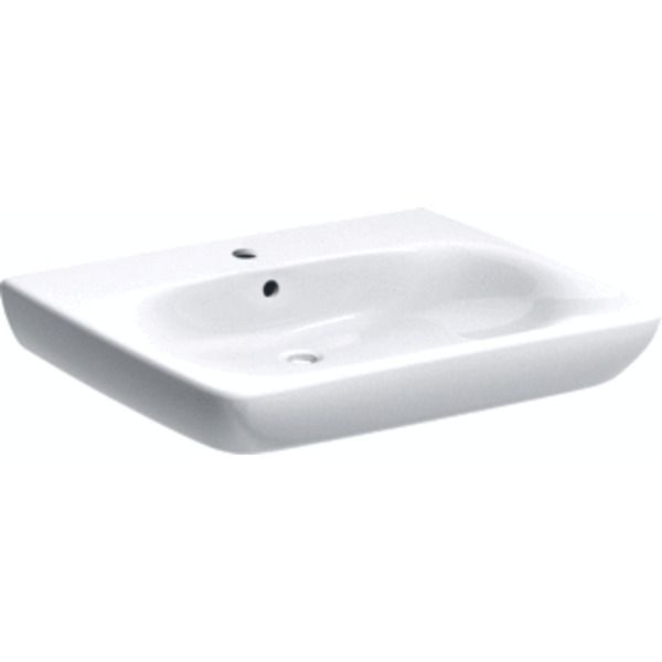 Geberit 300 Comfort rolstoelwastafel - 65x55x15cm - wit
