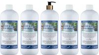 Claudius Cosmetics B.V. Body & Hair Zen Moment 1 liter met gouden pomp - set van 5 stuks