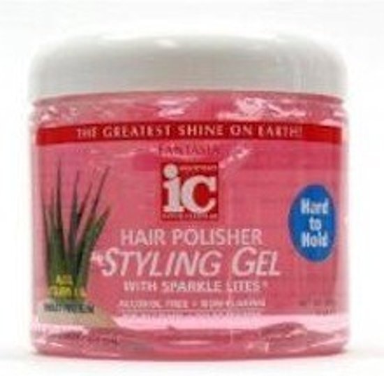 Fantasia IC Hair Polisher Styling Gel With Sparkles Lites 454 gr