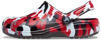 Crocs Classic Camo Zwart/Rood Maat 28/29 US C11