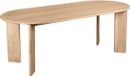 Lewis & Loft Eettafel Lila - Ovaal - 220 x 100 cm - FSC®-gecertificeerd mangohout - Naturel