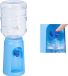 Sans marque Distributeur d'eau avec réservoir et robinet pour la maison et le bureau - 4.5 L, plastique, bleu