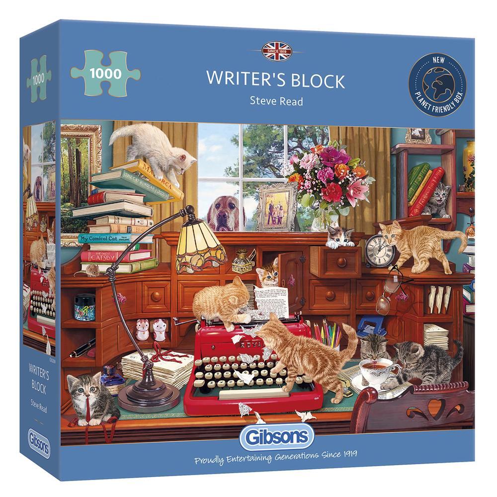 Gibsons Writer's Block Puzzel (1000 stukjes)