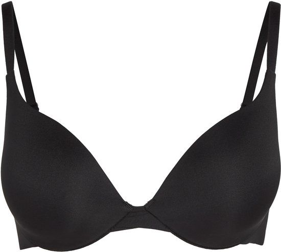 Hunkemöller Dames Lingerie Voorgevormde push-up beugel bh Smooth - Zwart - C85