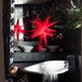 STERNTALER LED-Stern, rot, Ø 55 cm, 18-Zacker, IP44