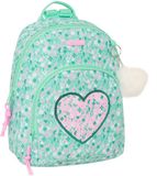 Safta Casual Rugtas Cuore Munt 25 x 30 x 13 cm Mini