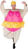 Bodysocks Volwassenenkostuum Ballerina Opblaasbaar One Size