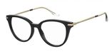 Seventh Street 7A 595 Black Cat Eye Acetaat Brilmontuur voor Dames