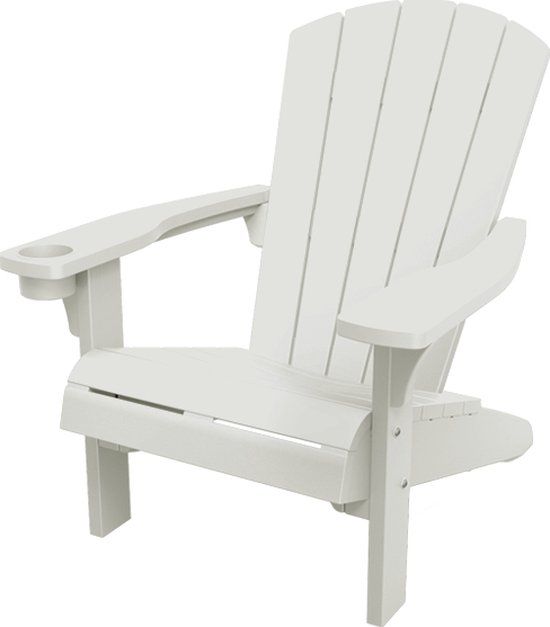 Keter Troy Adirondack Tuinstoel - Wit