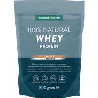 Holland & Barrett 1+1 gratis 100% Natural Whey Protein Coffee - 500g