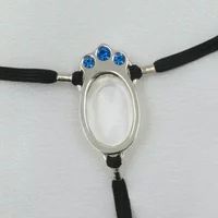 Sylvie Monthulé Blue Crystal Pearl Clitoris Piercing Maat 48