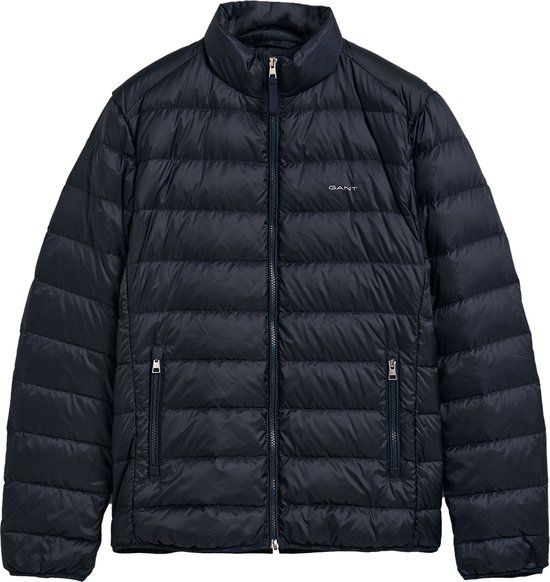 Gant Light Down Jas Blauw M Man