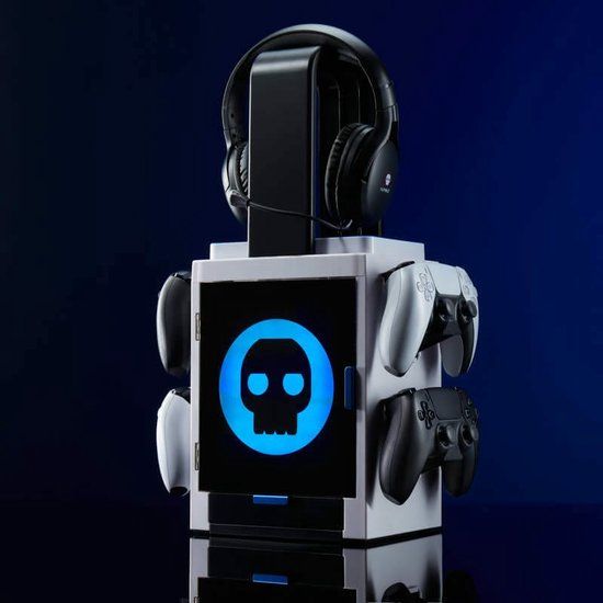 Numskull Gaming Light Locker - PS5 Inspired - voor 4 Controllers - 10 Games - Koptelefoon