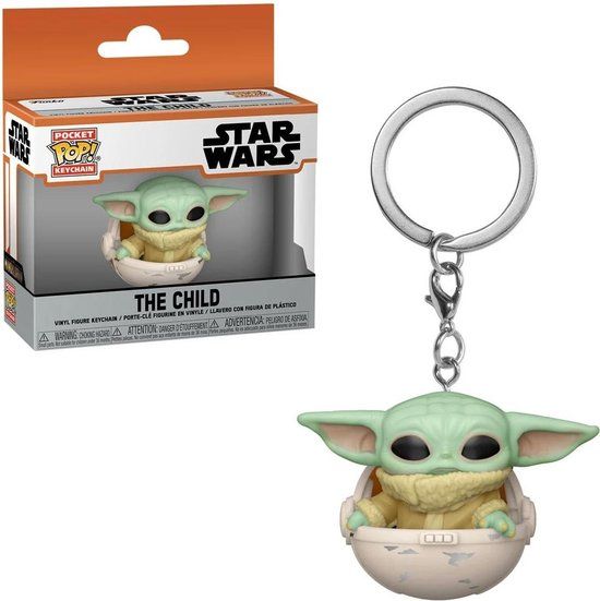 Funko Pocket Pop! Keychain: Star Wars The Mandalorian - The Child with Pram