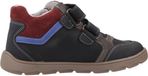 Pablosky 519414P Zwart Lage Sneakers Leer Klittenband Kinderen