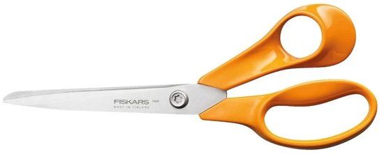 Fiskars Classic Universele schaar 21cm oranje