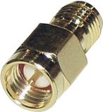 BKL Electronic 0419102 SMA-adapter SMA-stekker - SMA-reverse-bus