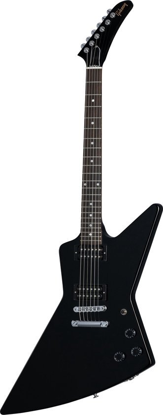 Gibson &#39;80s Explorer Ebony - Elektrische gitaar