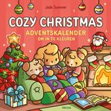 Cozy Zuidnederlandse Uitgeverij Cozy Christmas Adventskalender om in te kleuren Jade Summer Paperback
