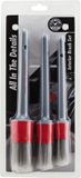 Chemical Guys Interior Detailing Brushes - 3 pack