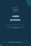 Lined Journal 6 × 9 Inch College-Ruled Notebook