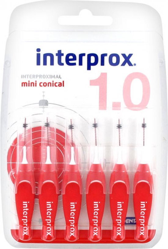 Interprox Ragers Premium Mini Conical 1.0 Rood 6st