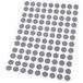Adsamm® 108 x Zelfklevende Viltdoppen Grijs Ø 10 mm Rond 1,5 mm Dun