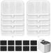 BeiJingLiangPinJiaZuoKeJiWenHuaFaZhanYouXianGongSi Filtres de fontaine à boire - 10 filtres de remplacement pour fontaines à boire intelligentes pour chats avec résine et charbon actif pour filtrer les poils et améliorer les odeurs (10 filtres + 10 éponges)