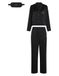 Karl Lagerfeld Pyjamaset met handtekening en strass-steentjes