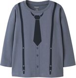NAME IT NMMRYDER LS TOP BOX Jongens Lange mouwen shirts Maat 98