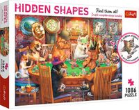 Trefl Puzzel 1000 stukjes Hidden Shapes - Game Night legpuzzel
