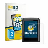 BROTECT - Screenprotector voor Bosch Kiox 300 - Folie Beschermfolie transparant 2 Stuks