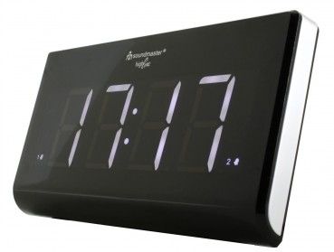 Soundmaster UR8400 Jumbo LED wekkerradio - Zwart