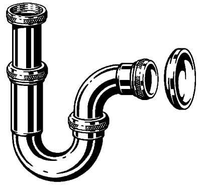 Viega Sifon chroom