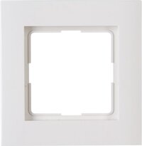 Kopp Athenis 55 afdekraam 1-voudig glanzend wit