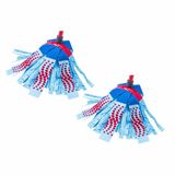 Vileda Super Mocio 3-Action Navulling - 4 x 2 stuks - Voordeelverpakking