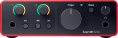 Focusrite Scarlett 4th Gen Solo - Interface audio USB