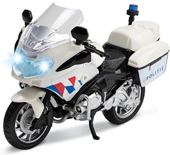 Toi-Toys Politiemotor Nederlands met Licht en Geluid
