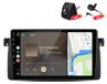 Awesafe BMW 3-serie E46 (1998-2006) Autoradio met camera en microfoon, 4+64GB, Carplay, Android Auto, GPS, Wi-Fi, Bluetooth, DAB+, RDS, stuurwielbediening, 9-inch scherm