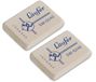 Läufer 69810 sw 0240 gum, zeer zachte rubberen gum, blisterkaart bevat 2 gummetjes