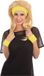 Rubies Carnaval verkleed set - Zweetbandjes set - neon geel - Foute 80s/90s party