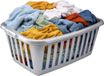 Plasticforte Open wasmand - lichtgrijs - kunststof - 40 liter - 60x40x26 cm