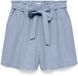 VERO MODA VMNORMA HW PAPERBAG CHAMBRAY SHORTS Dames Bermuda shorts XL Lichtblauw Polyester