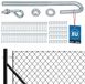 KOTARBAU 50 Stuks Draadspanner M8, Kabelspanner, Spanner van Verzinkt Staal