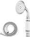 Ibenzoa® Élégante Douche à Main Rétro avec Poignée en Céramique et Flexible pour Salles de Bain Classiques