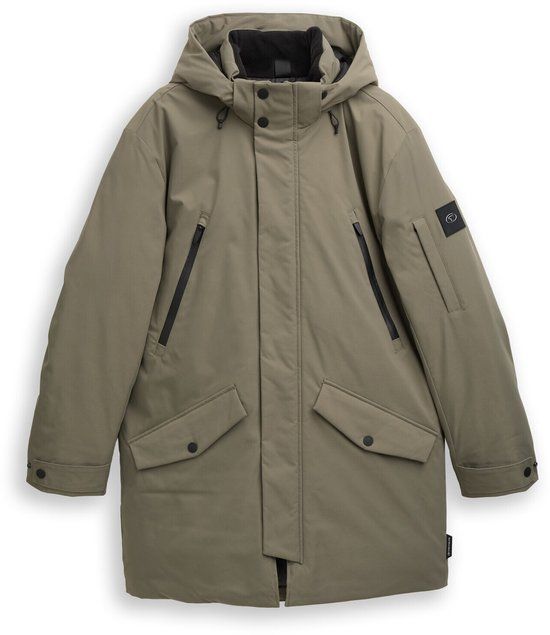 Tom Tailor TT.PRO.TECH Parka Heren Smokey Olive Green XXL