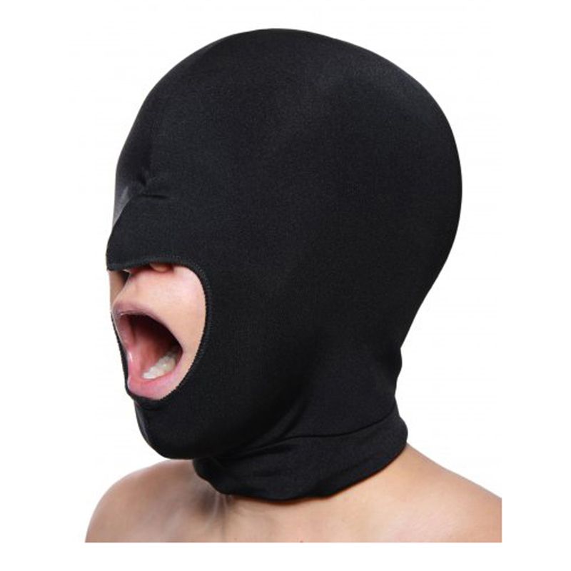 Master Series Blow Hole Open Mouth Spandex Hood - 0848518012746