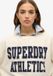 Superdry - Athletic Essentials relaxed sweatshirt met appliqué - Dames - Truien