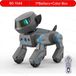 Chien robot RC intelligent - modèle 8002 - Électrique - Contrôlable par télécommande - Inspiré biologiquement - Jouets éducatifs - Autonomie de 50 minutes - Gris