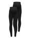 ONLY Olmlovely New Jrs Noos Leggings voor dames, 2 stuks, zwart, XL